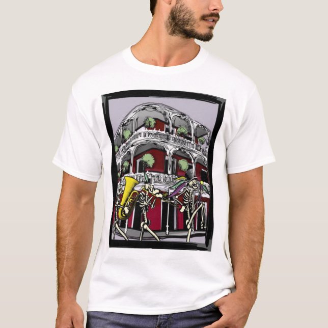 T-SHIRT LA TOUTE LA FANFARE MORTE (Devant)