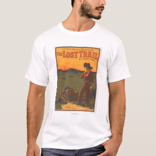 T-shirt La traînée perdue - la vie occidentale de drame