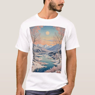 T-shirt La tranquillité d'hiver