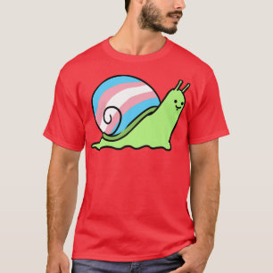 T-shirt La Trans Pride de l'escargot transgenre 
