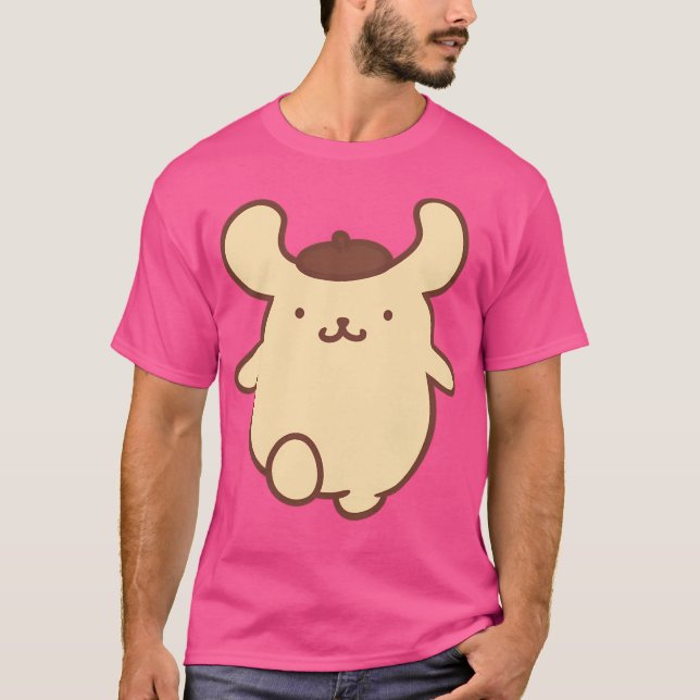 T-shirt La Transformation Joueuse De Pompompurin Trop Mign (Devant)