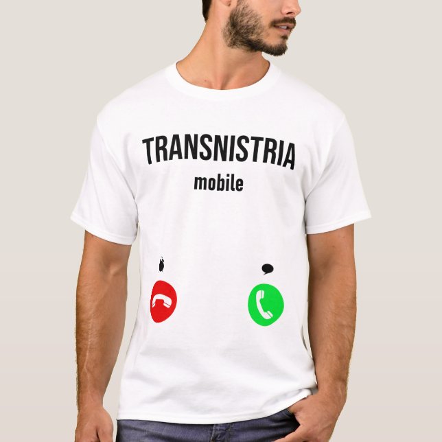 T-shirt La Transnistrie, une Transnistrie amusante (Devant)