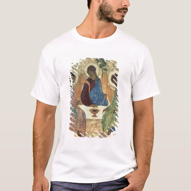 T-shirt La trinité sainte, 1420s (tempera sur le panneau) (Devant)