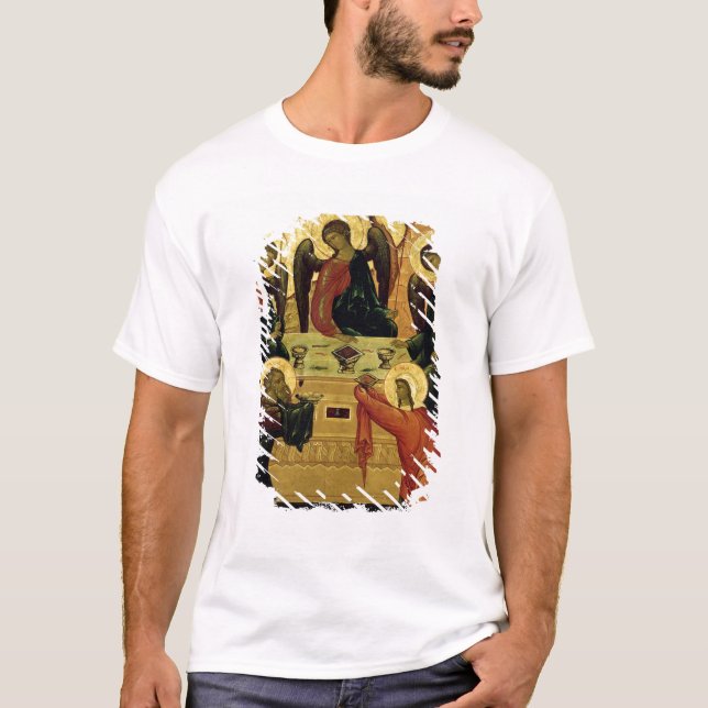 T-shirt La trinité sainte, école de Novgorod, XVème siècle (Devant)