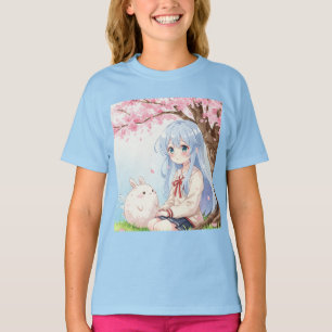 T-shirt La tristesse du printemps, Anime par Natasha Us