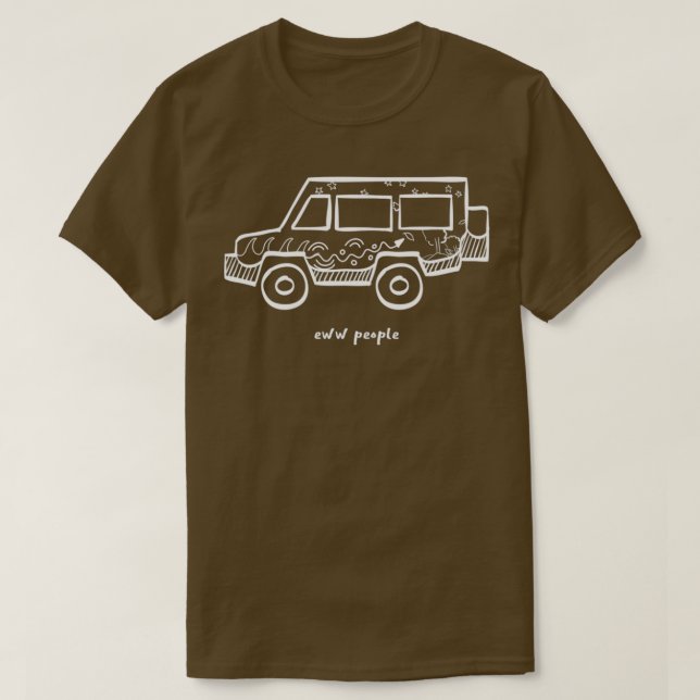 T-shirt la troopie des gens (Design devant)