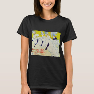 T-shirt La Troupe de Mlle Eglantine par Toulouse Lautrec
