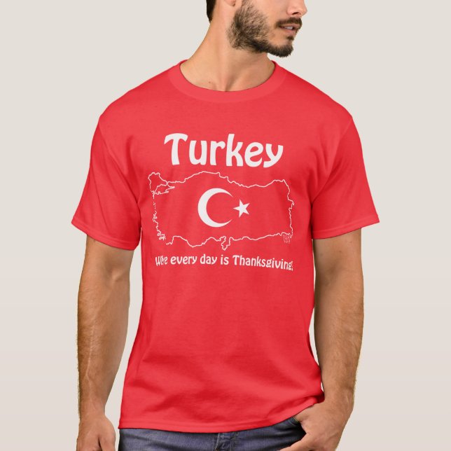 T-shirt La Turquie (Devant)