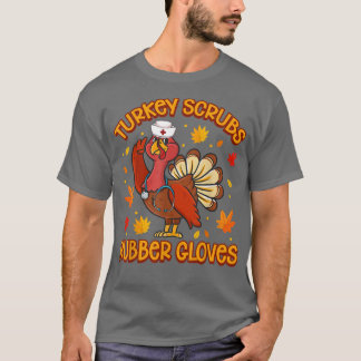 T-shirt La Turquie Écrase Gants En Caoutchouc Drôle Turqui