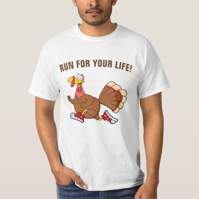 T-shirt La Turquie fonctionnant pour elle est la vie (Devant)