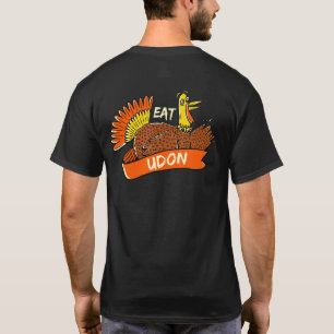 T-shirt La Turquie Mange Udon Thanksgiving Noodles Japonai
