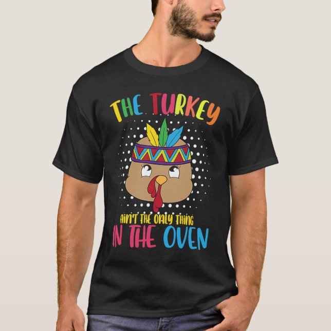T-shirt La Turquie N'A Fait Que Dans Le Four Thanksgivin (Devant)