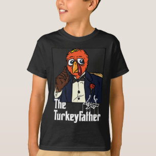 T-shirt La Turquie-Père Thanksgiving Day Fun Meme Fall A