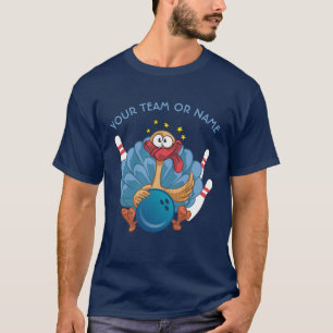 T-shirt La Turquie sauvage de roulement avec la boule et