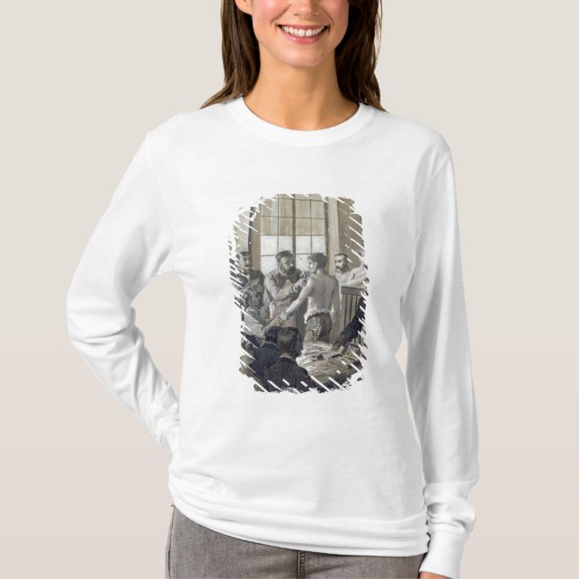 T-shirt La vaccination (Devant)