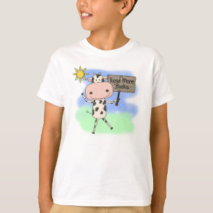 T-shirt La vache a lu plus de livres