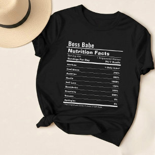 T-shirt La valeur nutritive du bébé du patron