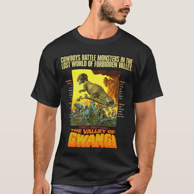 T-shirt La Vallée de Gwangi Oversized (Devant)