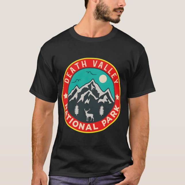 T-shirt La vallée de la mort : Esprit d'aventure (Devant)