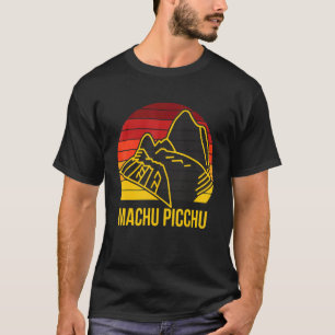T-shirt La Vallée Du Machu Picchu Au Pérou La Ville En Rui