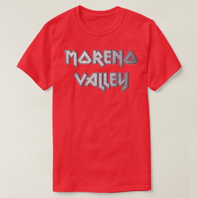 T-shirt La vallée du Moreno (Design devant)