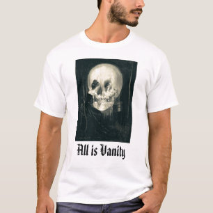 T-shirt la vanité, toute est vanité