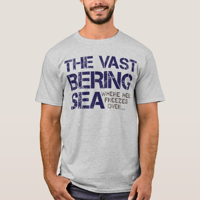 T-SHIRT LA VASTE MER DE BÉRING… (Devant)
