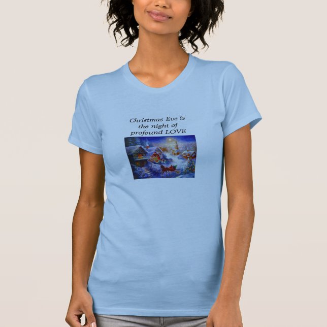 T-shirt La veille de Noël (Devant)