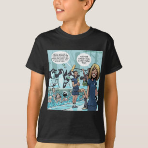 T-shirt La vengeance de l'orque par Rick London Drôle