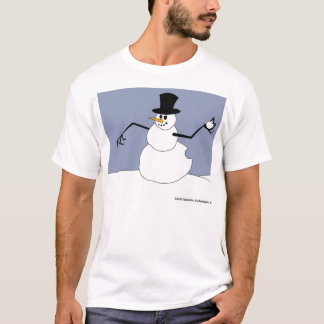 T-shirt La vengeance du bonhomme de neige