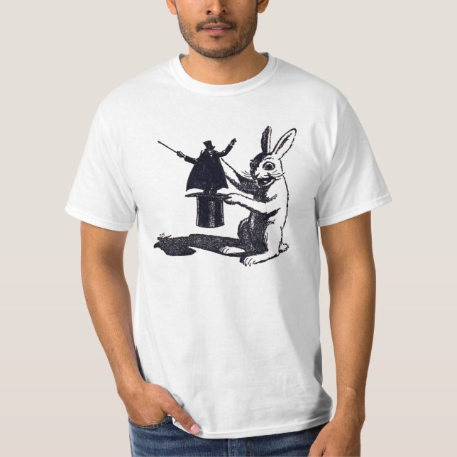 T-shirt La vengeance du lapin (Devant)