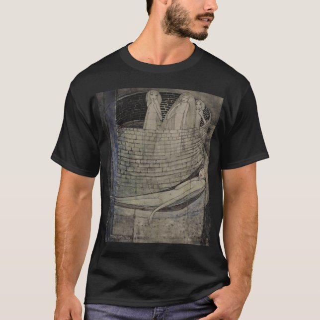 T-shirt La vérité est au fond du puits (Devant)