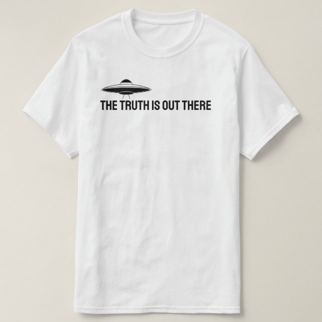 T-shirt La vérité est là-bas. (Design devant)