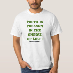 T-shirt La vérité est trahison