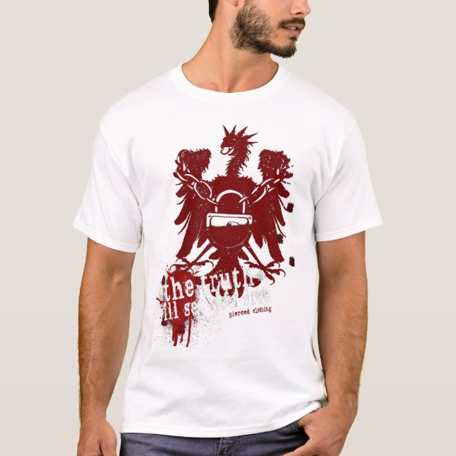 T-shirt La Vérité Vous Libérera (Devant)