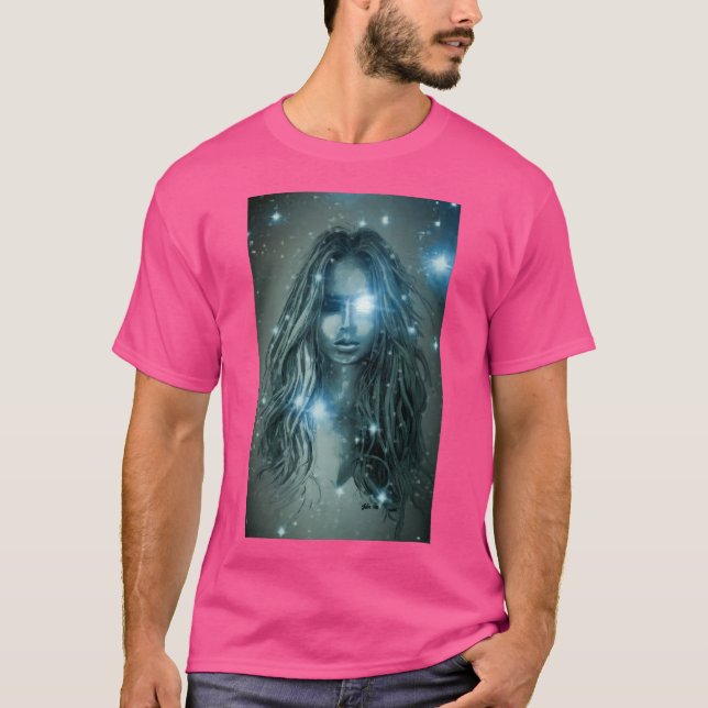 T-shirt La version céleste du Pleiadien (Devant)