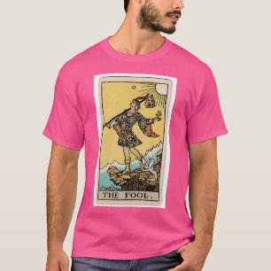 T-shirt La version couleur pâle de Fool Tarot