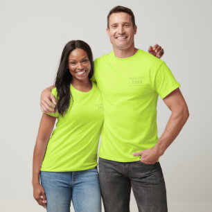 T-shirt La veste grise des hommes avec texte de Hillhouse