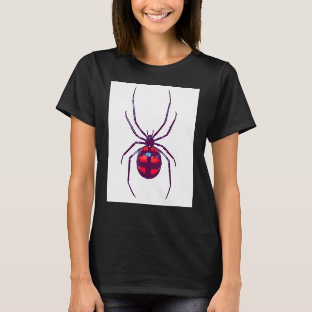 T-shirt La veuve noire (Devant)