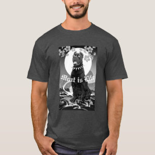 T-shirt La viande de pêche est la chemise de vie