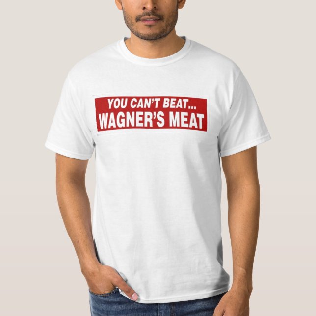 T-shirt La viande de Wagner (Devant)