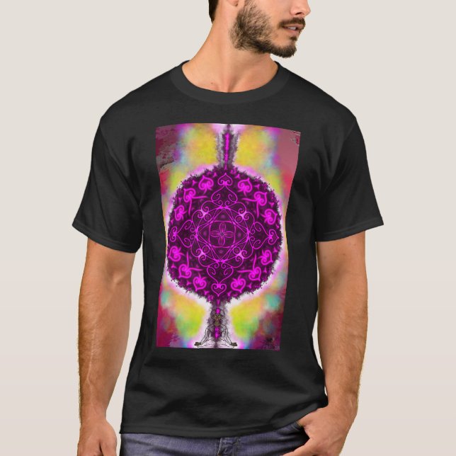 T-shirt La vibration de la lumière (Devant)