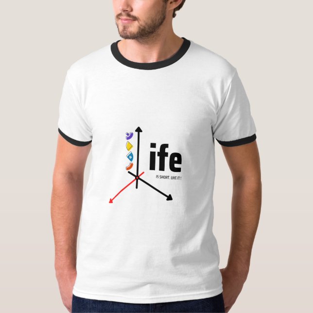 T-shirt La vie (Devant)