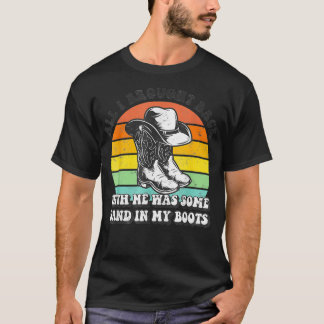 T-shirt La vie à la campagne est pour les femmes filles Le