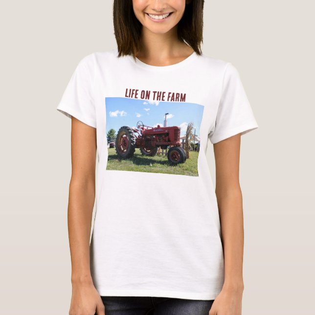 T-shirt La vie à la ferme (Devant)