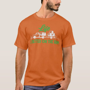 T-shirt La Vie Agricole Est Meilleure À La Ferme