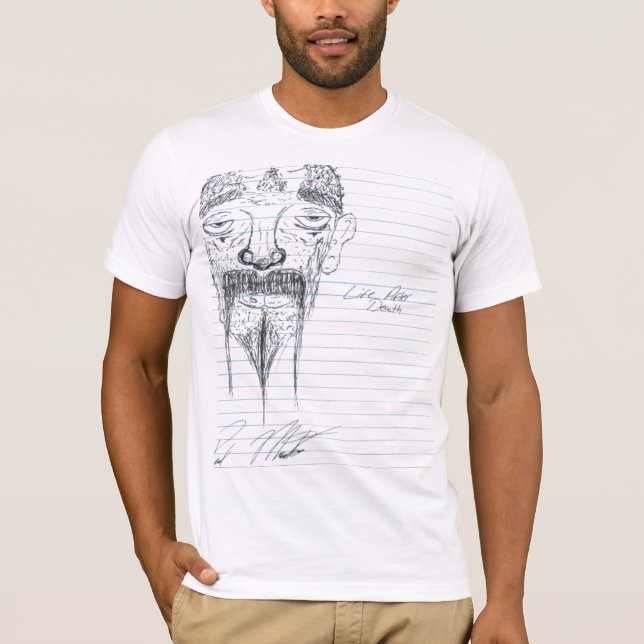 T-shirt La vie après la mort (Devant)