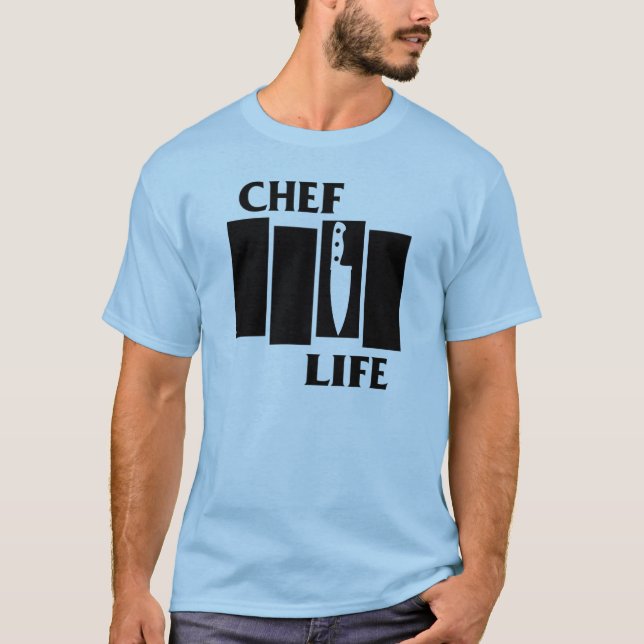 T-shirt La vie "baie du sud " de chef (Devant)