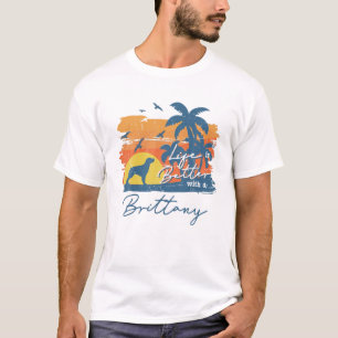 T-shirt La Vie bretonne vaut mieux le coucher de soleil Vi