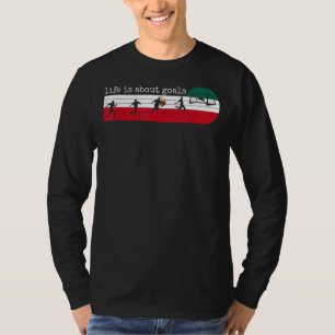 T-shirt La Vie, c'est les objectifs Mexique Football Mexic
